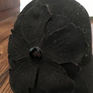 Black winter hat